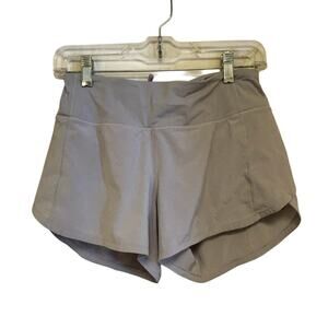 Lululemon Speed Up Shorts Gray Size 4